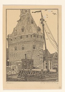 ホールンの主塔 作： Wijnand Otto Jan Nieuwenkamp (signed by artist)