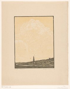Rhenen (オブジェクトの元のタイトル) 作： Wijnand Otto Jan Nieuwenkamp (signed by artist)