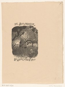 タイトルページのデザイン: The Schoolmaster, The Shipwreck 作： Wijnand Otto Jan Nieuwenkamp