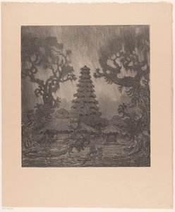 雨の塔 雨の神殿 (原題) 作： Wijnand Otto Jan Nieuwenkamp
