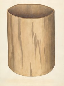 Flour Barrel, c. 1938. 作： Wilbur M Rice