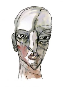 洗練されたモダンな表情 作： 