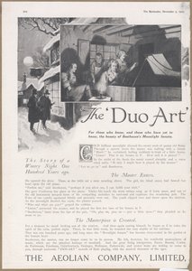 エオリアン社のピアノ（1923年 作： Wilfred Fryer