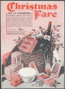 クリスマス・ハンパー（1920年頃 作： Wilfred Fryer