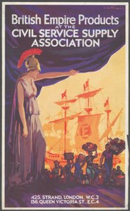 公務員供給協会、1940年代 作： Wilfred Fryer