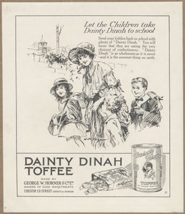Dainty Dinah Toffee, c.1920 作： Wilfred Fryer