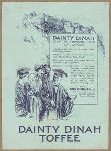 可憐なダイナ・トフィー、1920年頃 作： Wilfred Fryer