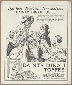 Dainty Dinah Toffee, c.1920 作： Wilfred Fryer