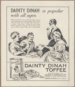 Dainty Dinah Toffee, c.1920 作： Wilfred Fryer
