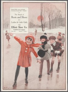 エリオット・シュー・カンパニー、1920年代 作： Wilfred Fryer