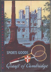 グレイズ オブ ケンブリッジのスポーツ用品、1946 年 作： Wilfred Fryer