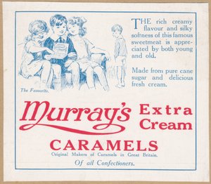 マレーのキャラメル、1920年頃 作： Wilfred Fryer