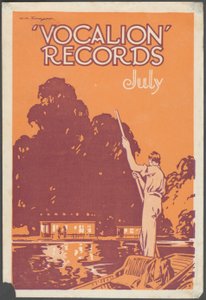 ボーカリオン・レコードの会報、1920年代 作： Wilfred Fryer