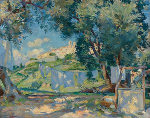 そよ風、ビオ、プロヴァンス 作： Wilfred Gabriel de Glehn