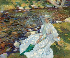Jane Emmet de Glen by a Stream, ヴァル・ダオスタ