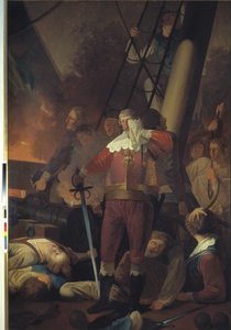1644 年のコルドベルガー ハイデの戦いで「三位一体」に乗るクリスチャン 4 世 作： Wilhelm Bendz