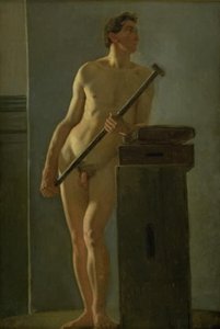 男性モデル 作： Wilhelm Bendz