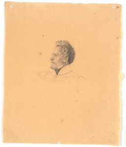 メダリストのクリステン・クリステンセンの肖像 作： Wilhelm Bendz