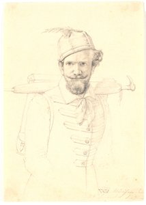 トゲのある自画像 作： Wilhelm Bendz