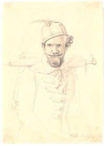 トゲのある自画像 作： Wilhelm Bendz