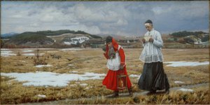 救いの使者(The Versehgang) 作： Wilhelm Bernatzik