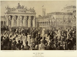 1871年にベルリンでオットーフォンビスマルク 作： Wilhelm Camphausen