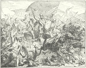 チェコの将軍でフスサイトのリーダー、ヤン・ジスカの戦いぶり