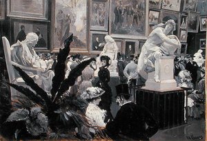 1882年のウィーン国際美術展で