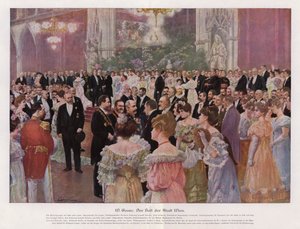 The Ball of the City of Vienna; Austria (カラーリトグラフ)