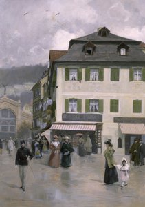 ホワイト スワン (シラー邸) 作： Wilhelm Gause