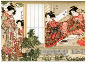 日本の美女、1776 1886 作： Wilhelm Greve