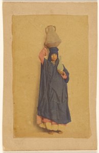 水差しを運ぶ女性 作： Wilhelm Hammerschmidt