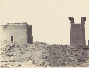 ヌビアのダンドゥルの神殿（1860年代
