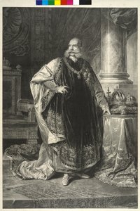 オーストリア皇帝フランツ・ヨーゼフ1世 作： Wilhelm Hecht
