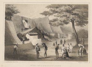 ナガクスコの古代の城、ルーチュー、1855
