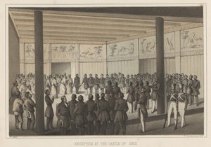 水城でのレセプション、1855 作： Wilhelm Joseph Heine