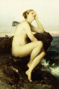 海のニンフ、 作： Wilhelm Kray