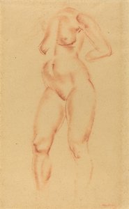 ヌード 作： Wilhelm Lehmbruck
