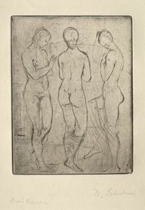 3人の女性 作： Wilhelm Lehmbruck