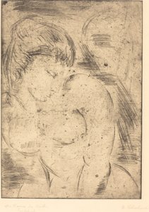 女の夢 作： Wilhelm Lehmbruck