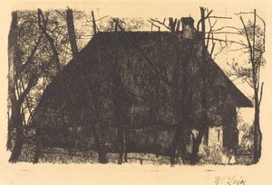 農家 作： Wilhelm Maria Hubertus Leibl