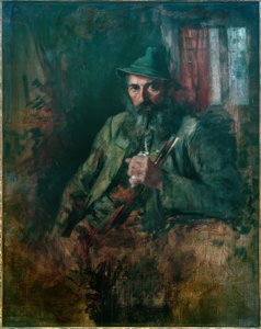 アッパー バイエルン フォレスター 作： Wilhelm Maria Hubertus Leibl
