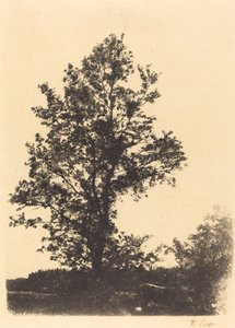 大きな木 作： Wilhelm Maria Hubertus Leibl