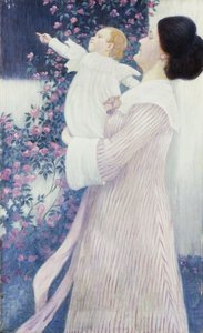 お母さんと子供、 作： Wilhelm List