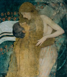 抱擁、c。 1905年。