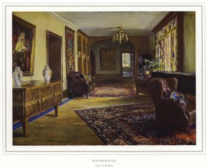 カーペットメーカーHalbmond-Teppichfabrik Von Koch Und Te Kock社のビジネス（カラーリトグラフ 作： Wilhelm Ludwig Heinrich Claudius