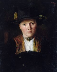 バイエルンの少女、1897