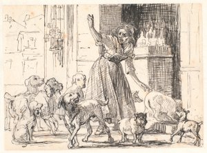 強引な求婚者 作： Wilhelm Marstrand