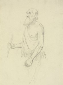 古い物乞い 作： Wilhelm Marstrand