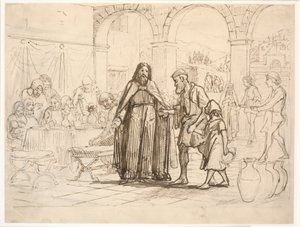 たとえ話 大晩餐 作： Wilhelm Marstrand